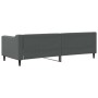 Sofá cama tela gris oscuro 80x200 cm de vidaXL, Camas y somieres - Ref: Foro24-354157, Precio: 209,63 €, Descuento: %