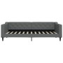 Sofá cama tela gris oscuro 90x200 cm de vidaXL, Camas y somieres - Ref: Foro24-354162, Precio: 244,66 €, Descuento: %