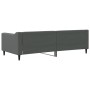 Sofá cama tela gris oscuro 90x200 cm de vidaXL, Camas y somieres - Ref: Foro24-354162, Precio: 244,66 €, Descuento: %