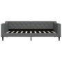 Sofá cama tela gris oscuro 90x190 cm de vidaXL, Camas y somieres - Ref: Foro24-354172, Precio: 212,73 €, Descuento: %