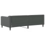 Sofá cama tela gris oscuro 90x190 cm de vidaXL, Camas y somieres - Ref: Foro24-354172, Precio: 212,73 €, Descuento: %