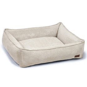 Designed by Lotte Fluted dog bed 80x70x22 cm light gray by Designed by Lotte, Beds for dogs - Ref: Foro24-438277, Price: 141,...