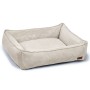 Designed by Lotte Cama para perros estriada 80x70x22 cm gris claro de Designed by Lotte, Camas para perros - Ref: Foro24-4382...