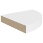 Estante flotante de esquina 2 uds MDF blanco 25x25x3,8 cm de vidaXL, Estantes y estanterías - Ref: Foro24-323896, Precio: 26,...