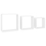 Cube wall shelves 3 units white MDF by vidaXL, Shelves and shelves - Ref: Foro24-323952, Price: 36,01 €, Discount: %