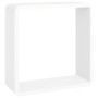 Cube wall shelves 3 units white MDF by vidaXL, Shelves and shelves - Ref: Foro24-323952, Price: 36,01 €, Discount: %