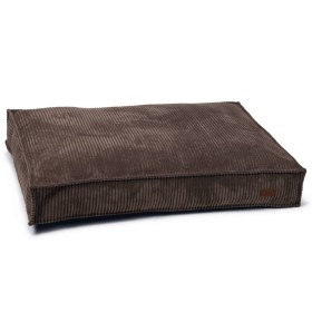 Designed by Lotte Fluted dog cushion 100x70x15 cm brown by Designed by Lotte, Beds for dogs - Ref: Foro24-438281, Price: 128,...