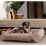 Designed by Lotte Pink fluted dog basket 80x70x22 cm by Designed by Lotte, Beds for dogs - Ref: Foro24-441359, Price: 124,91 ...