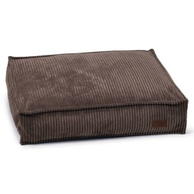 Designed by Lotte Fluted dog cushion 70x55x15 cm brown by Designed by Lotte, Beds for dogs - Ref: Foro24-438280, Price: 89,99...