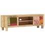 Solid mango wood TV cabinet 120x30x40 cm by vidaXL, TV Furniture - Ref: Foro24-286138, Price: 245,99 €, Discount: %