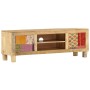 Solid mango wood TV cabinet 120x30x40 cm by vidaXL, TV Furniture - Ref: Foro24-286138, Price: 245,99 €, Discount: %