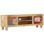 Solid mango wood TV cabinet 120x30x40 cm by vidaXL, TV Furniture - Ref: Foro24-286138, Price: 245,99 €, Discount: %