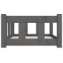 Dog bed solid gray pine wood 65.5x50.5x28 cm by vidaXL, Beds for dogs - Ref: Foro24-820189, Price: 56,99 €, Discount: %