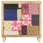 Aparador estilo patchwork de madera maciza mango 70x35x75 cm de vidaXL, Aparadores - Ref: Foro24-286139, Precio: 238,01 €, De...