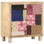 Aparador estilo patchwork de madera maciza mango 70x35x75 cm de vidaXL, Aparadores - Ref: Foro24-286139, Precio: 238,01 €, De...