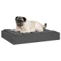 Dog bed solid gray pine wood 61.5x49x9 cm by vidaXL, Beds for dogs - Ref: Foro24-820853, Price: 24,44 €, Discount: %