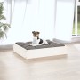 Cama para perros madera maciza de pino blanco 51,5x44x9 cm de vidaXL, Camas para perros - Ref: Foro24-820847, Precio: 26,58 €...