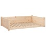 Cama para perros madera maciza de pino 105,5x75,5x28 cm de vidaXL, Camas para perros - Ref: Foro24-821462, Precio: 85,62 €, D...