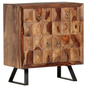 Solid sheesham wood side cabinet 70x35x75 cm by vidaXL, Sideboards - Ref: Foro24-286144, Price: 243,57 €, Discount: %