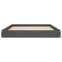 Cama para perros madera maciza de pino gris 101,5x74x9 cm de vidaXL, Camas para perros - Ref: Foro24-820868, Precio: 40,43 €,...