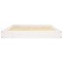 Dog bed solid white pine wood 101.5x74x9 cm by vidaXL, Beds for dogs - Ref: Foro24-820867, Price: 54,63 €, Discount: %