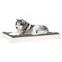 Dog bed solid white pine wood 101.5x74x9 cm by vidaXL, Beds for dogs - Ref: Foro24-820867, Price: 54,63 €, Discount: %