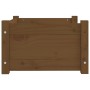 Cama para perros madera maciza pino marrón miel 55,5x45,5x28 cm de vidaXL, Camas para perros - Ref: Foro24-821445, Precio: 52...