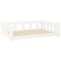 Dog bed solid white pine wood 105.5x75.5x28 cm by vidaXL, Beds for dogs - Ref: Foro24-820203, Price: 88,49 €, Discount: %