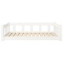 Dog bed solid white pine wood 105.5x75.5x28 cm by vidaXL, Beds for dogs - Ref: Foro24-820203, Price: 88,49 €, Discount: %