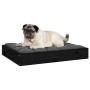 Solid black pine wood dog bed 61.5x49x9 cm by vidaXL, Beds for dogs - Ref: Foro24-820855, Price: 24,99 €, Discount: %