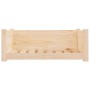 Cama para perros madera maciza de pino 75,5x55,5x28 cm de vidaXL, Camas para perros - Ref: Foro24-821452, Precio: 58,08 €, De...