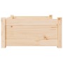 Cama para perros madera maciza de pino 75,5x55,5x28 cm de vidaXL, Camas para perros - Ref: Foro24-821452, Precio: 58,08 €, De...