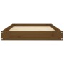 Cama para perros madera maciza pino marrón miel 91,5x64x9 cm de vidaXL, Camas para perros - Ref: Foro24-820864, Precio: 51,52...