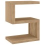 Solid teak wood side table 45x30x60 cm by vidaXL, Side tables - Ref: Foro24-340749, Price: 97,07 €, Discount: %