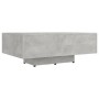 Mesa de centro madera ingeniería gris hormigón 85x55x31 cm de vidaXL, Mesas de centro - Ref: Foro24-803384, Precio: 51,43 €, ...