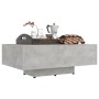 Mesa de centro madera ingeniería gris hormigón 85x55x31 cm de vidaXL, Mesas de centro - Ref: Foro24-803384, Precio: 51,43 €, ...