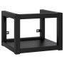 Estructura de lavabo suspendido hierro negro 40x38x31 cm de vidaXL, Tocadores de baño - Ref: Foro24-338493, Precio: 51,23 €, ...