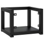 Estructura de lavabo suspendido hierro negro 40x38x31 cm de vidaXL, Tocadores de baño - Ref: Foro24-338493, Precio: 51,23 €, ...