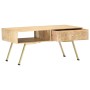 Mesa de centro de madera maciza de mango 95x50x42 cm de vidaXL, Mesas de centro - Ref: Foro24-286148, Precio: 165,26 €, Descu...