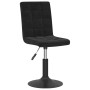 Sillas de comedor giratorias 2 uds terciopelo negro de vidaXL, Sillas de comedor - Ref: Foro24-335738, Precio: 131,36 €, Desc...