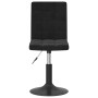 Sillas de comedor giratorias 2 uds terciopelo negro de vidaXL, Sillas de comedor - Ref: Foro24-335738, Precio: 131,36 €, Desc...