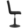 Sillas de comedor giratorias 2 uds terciopelo negro de vidaXL, Sillas de comedor - Ref: Foro24-335738, Precio: 131,36 €, Desc...