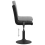 Sillas de comedor giratorias 2 uds terciopelo negro de vidaXL, Sillas de comedor - Ref: Foro24-335738, Precio: 131,36 €, Desc...