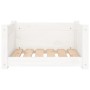 Dog bed solid white pine wood 55.5x45.5x28 cm by vidaXL, Beds for dogs - Ref: Foro24-821443, Price: 51,92 €, Discount: %