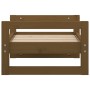 Cama para perros madera maciza pino marrón miel 55,5x45,5x28 cm de vidaXL, Camas para perros - Ref: Foro24-821470, Precio: 34...