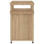 Carrito de bar madera maciza de teca 70x50x90 cm de vidaXL, Carros de cocina y comedor - Ref: Foro24-340763, Precio: 197,99 €...