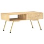 Mesa de centro de madera maciza de mango 95x50x42 cm de vidaXL, Mesas de centro - Ref: Foro24-286148, Precio: 165,26 €, Descu...