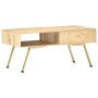 Mesa de centro de madera maciza de mango 95x50x42 cm de vidaXL, Mesas de centro - Ref: Foro24-286148, Precio: 165,26 €, Descu...