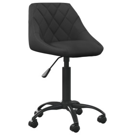 Black Velvet Office Chair by vidaXL, Office chairs - Ref: Foro24-3088843, Price: 92,99 €, Discount: %