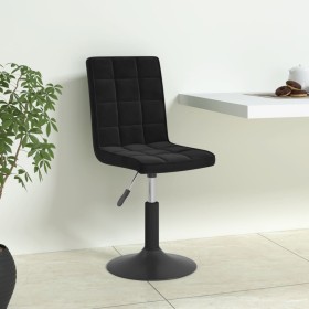 Swivel dining chairs 4 units black velvet by vidaXL, dining chairs - Ref: Foro24-3089286, Price: 255,60 €, Discount: %